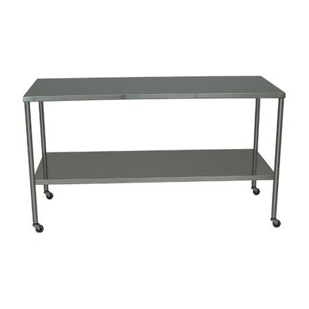 UMF MEDICAL Instrument Table 60″ x 24″ x 34″ SS8004